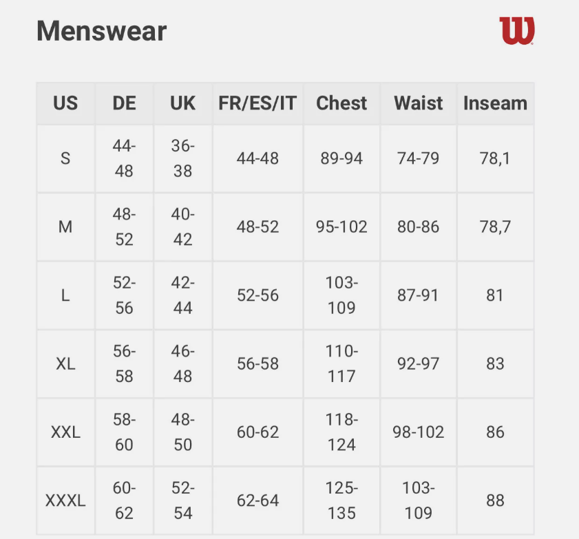 Wilson UWWII Tech Script Mens Tee Red/White