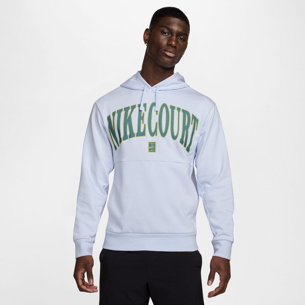 Nike Court Heritage Fleece Hoodie - Men's - Football Grey