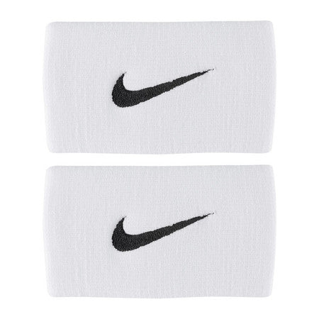 Nike Tennis Premier Double Wristbands (2x) WHITE